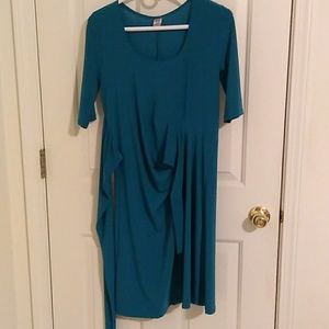 JW maternity teal dress